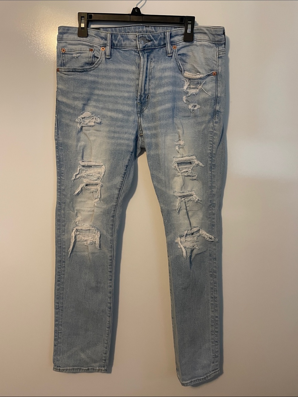 American Eagle Slim Fit Distressed Jeans Size 34X30